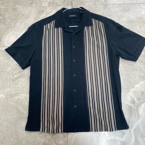 J. Campbell Los Angeles Men's short sleeve Button up Shirt - size L - Picture 1 of 4